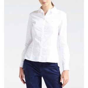 Guess dámská bílá košile Cate - L (TWHT)